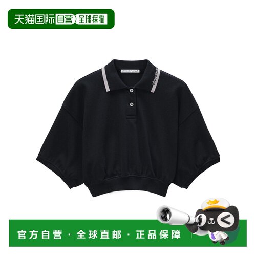 香港直邮Alexander Wang 女士 束腰Polo衫 crov 【付后1h可退】