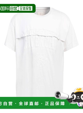 香港直邮Givenchy 纪梵希 男士 T恤 WHITE 白色男装时尚舒适