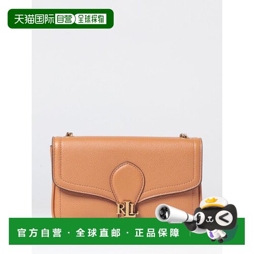 香港直邮RALPH LAUREN 女士单肩包 432977374005 SS2026 棕色