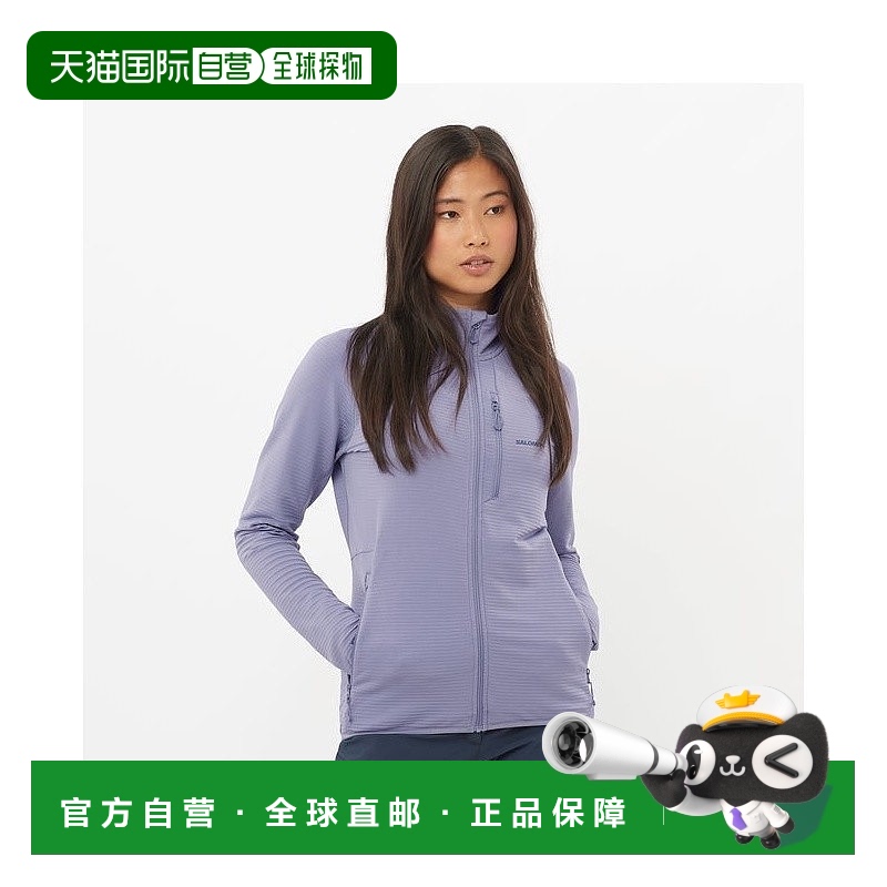 自营欧洲直邮Salomon萨洛蒙 ESSENTIAL LIGHTWARM系列女士蓝色聚