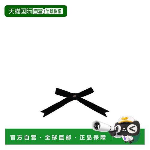 香港直邮Valentino 蝴蝶结发夹 WHT00FDEH发饰配饰丝带