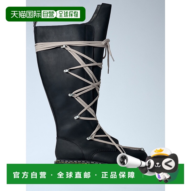 1h可退 香港直邮rick owens 男士 1B60 Quad Pentalace 鞋跟靴子