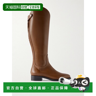 1h可退 美国直邮aeyde 女士 Hector 皮质及膝靴子 A11KB062800222