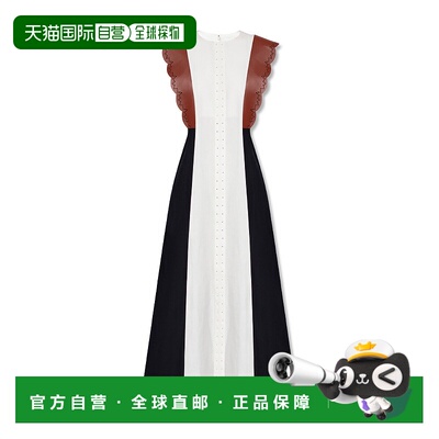 香港直邮Chloe 圆领连衣裙 C22SRO42036背带裙