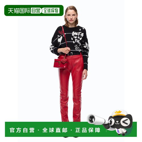 香港直邮PINKO 女士休闲裤 107127A3EQR45 AW2026 支付后1h可退