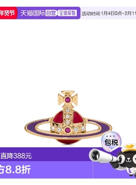 1h可退 香港直邮Vivienne Westwood 球形耳环 6201003902R953耳钉