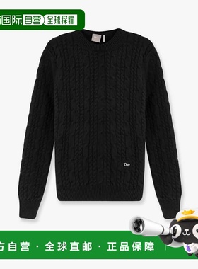 1h可退 香港直邮DIOR 迪奥 男士 粗线针织羊绒毛衣 683M652A001