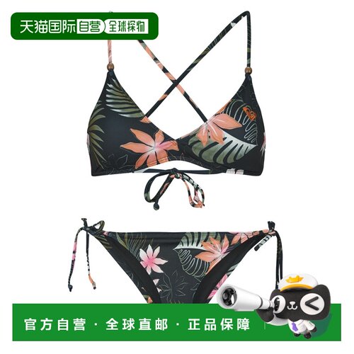 欧洲直邮Roxy  女装 比基尼/两件式泳衣 春夏 黑色 PARADISE FLEU
