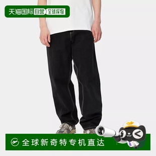 牛仔 欧洲直邮Carhartt Wip 男士 黑色棉休闲裤