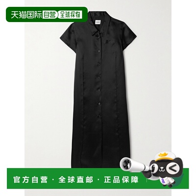 1h可退 香港直邮KHAITE 女士 Effy 连衣裙 54963002 black黑色 舒