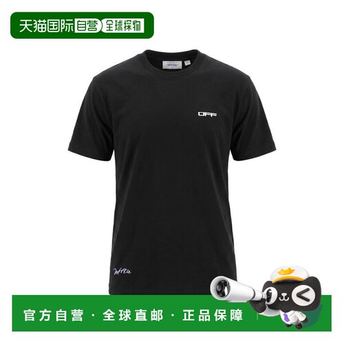 香港直邮off-white 男士 Polos 米白T恤黑色T恤 44MAA120F26J0080