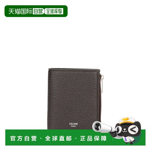 1h可退 香港直邮CELINE 男士钱包 10E493GTH19ES AW2026 深棕色