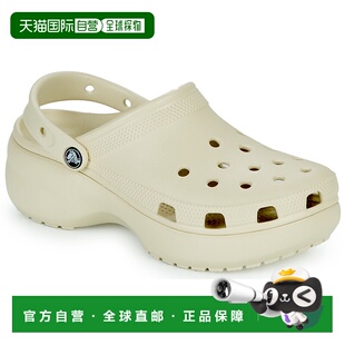 欧洲直邮Crocs 卡骆驰 CLASSIC PLATFORM CLOG W 女士鞋子拖鞋 20