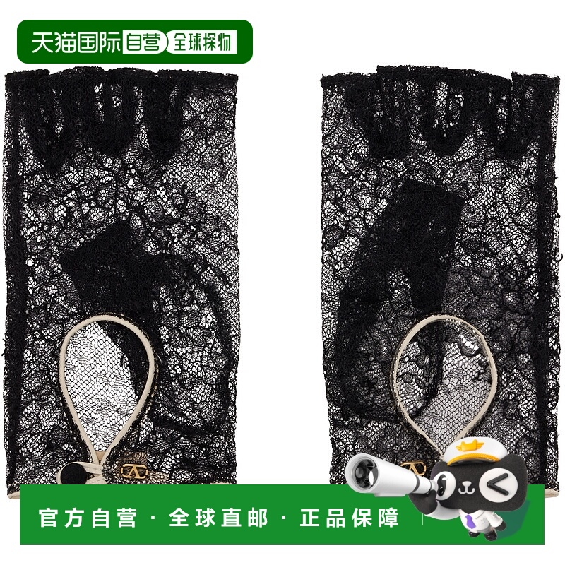 香港直邮valentino 华伦天奴 女士 黑色 VLogo Signature Biker