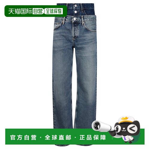 1h可退 香港直邮AGOLDE 女士 Elson 牛仔裤 A2971206Pnpor直筒裤