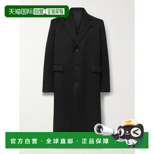 1h可退 美国直邮The Row 男士 Compa Virgin 羊毛斜纹布大衣 1082