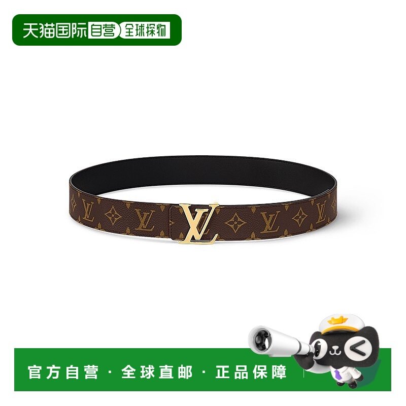 自营1h可退 欧洲直邮LV路易威登24年款女士老花图案帆布双面腰带4,服饰配件/皮带/帽子/围巾,腰带/皮带/腰链,淘宝优惠券,粉丝福利购,淘宝优惠卷