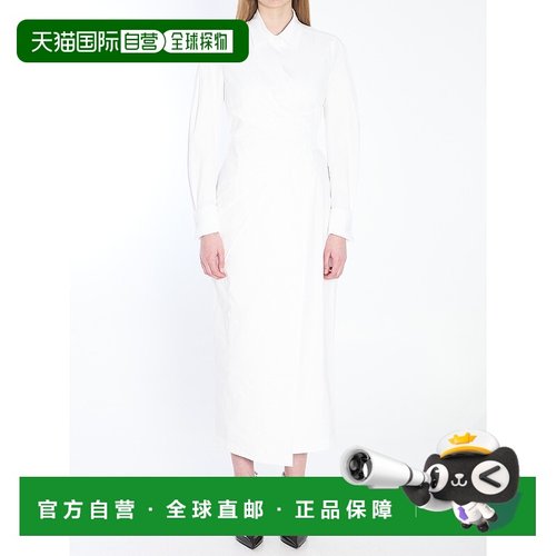 1h可退 香港直邮MaxMara 麦斯玛拉 女士 长款衬衫式连衣裙 251122