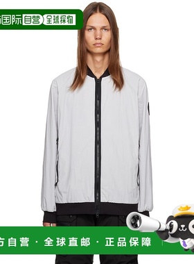 香港直邮Canada Goose 加拿大鹅 男士 灰色 Faber 飞行员夹克 244