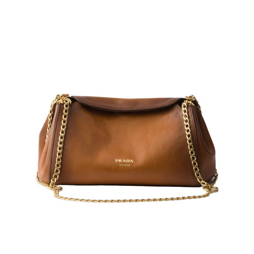 香港直邮PRADA 女士斜挎包 1BD3952HMZVCOOF0046 AW2025 棕色