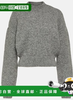 1h可退 香港直邮Jacquemus 女士 La Maille 羊驼毛混纺毛衣