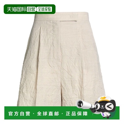 香港直邮MaxMara 麦斯玛拉 女士 短裤 beige米色 舒适时尚