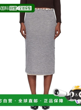 1h可退 香港直邮Jil Sander 吉尔 桑达 女士 两件装灰色 Lightwei