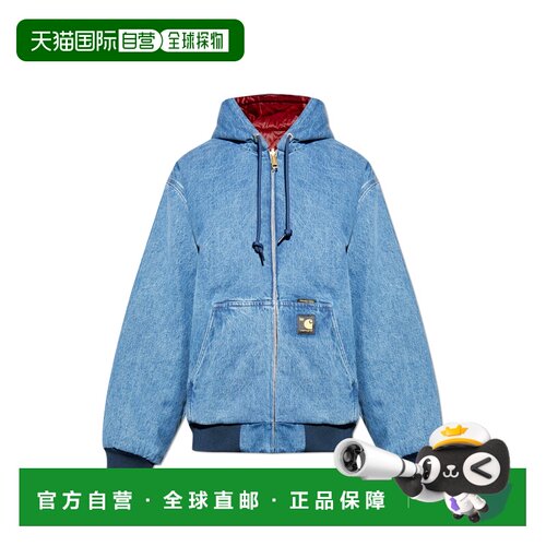 1h可退 香港直邮CARHARTT WIP 男士夹克 I03596603FZ12 SS2026 蓝