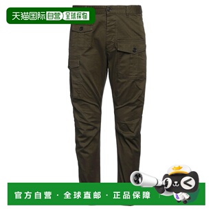 工装 男士 长裤 green绿色 香港直邮Dsquared2 舒适时尚 二次方