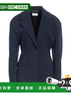 香港直邮off-white 女士 西装外套 blue蓝色 舒适时尚