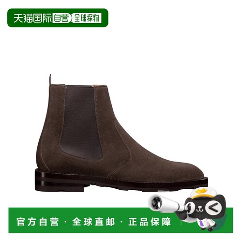 香港直邮Dior Regency 绒面革切尔西靴 3BO384ZPE短靴