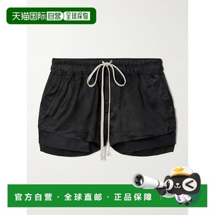 瑞克 欧文斯 女士 香港直邮Rick 斜纹布短裤 Lilies Fog Owens