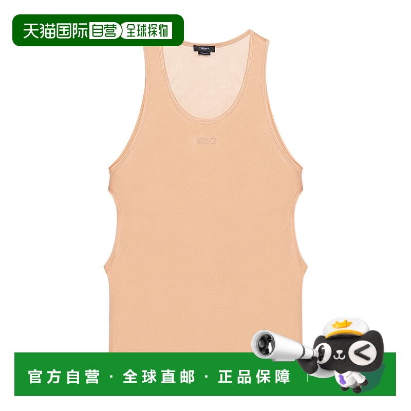 香港直邮VERSACE 23SS 圆领无袖T恤 Men范思哲