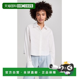 1h可退 香港直邮Simkhai 女士 Renata 衫 white白色 舒适时尚