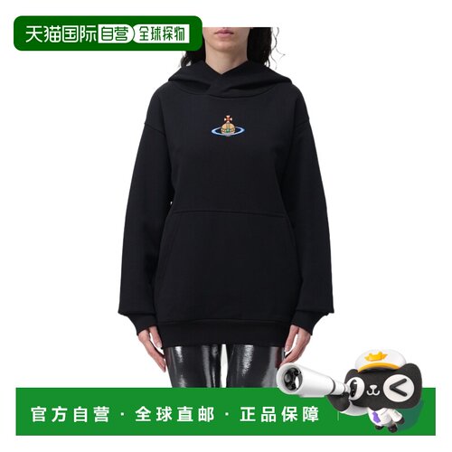 香港直邮Vivienne Westwood 连帽长袖卫衣 3I010003J0006POD