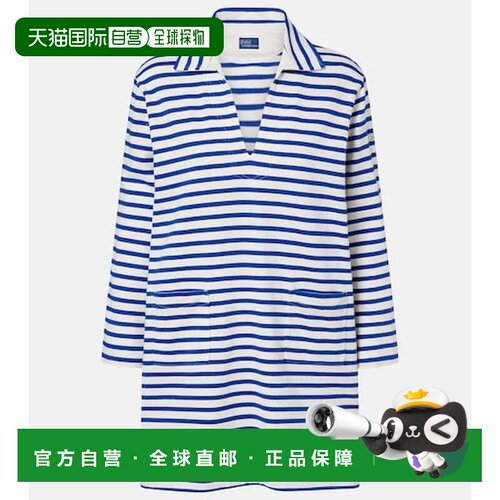 1h可退 香港直邮Polo Ralph Lauren Polo 拉夫 劳伦 女士 条纹棉P