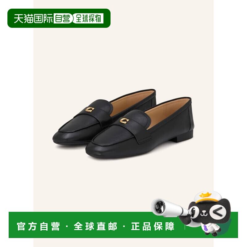 欧洲直邮coach/蔻驰 女士 乐福鞋单鞋皮鞋一脚蹬小皮鞋