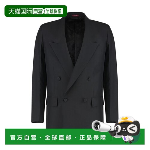 1h可退 欧洲直邮GUCCI 男士西服 849881Z7AFR5228 AW2025 黑色 Do