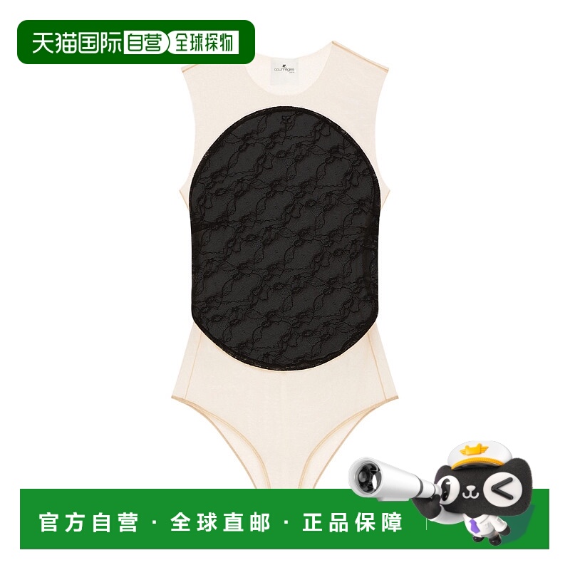 香港直邮Courreges 无袖性感连体衣连衣裙 325JBD143PA0132