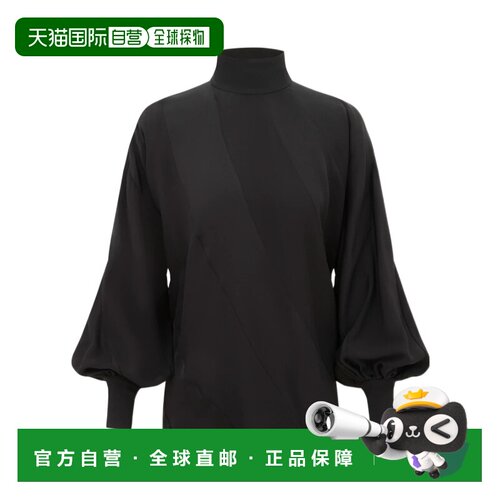 香港直邮ZIMMERMANN 女士衬衫 0173TF26RBLK AW2026 黑色 斜裁衬