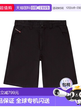 1h可退 香港直邮Diesel 迪赛 男士 短裤 A204520EPCH black黑色
