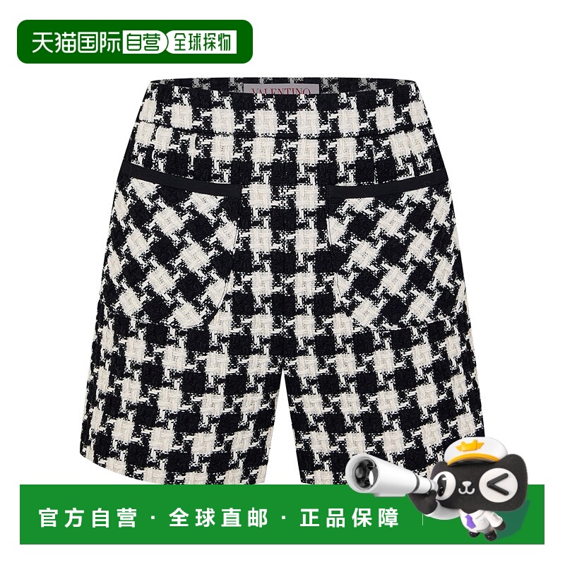 香港直邮Valentino 粗花呢短裤 575974
