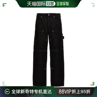 Off 香港直邮Givenchy 男士 拉链木匠牛仔裤 纪梵希 BM51BJ50KK