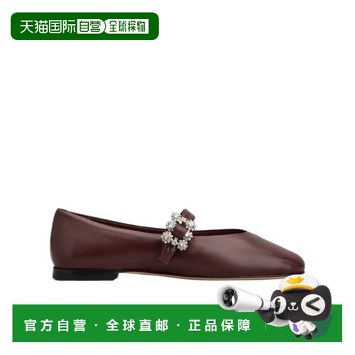 Roger Vivier 皮革玛丽珍鞋 RVW7434463091T平底鞋【付后1h可退】