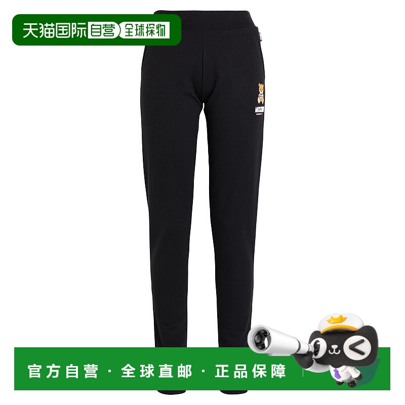 1h可退 香港直邮Moschino 莫斯奇诺 女士 睡衣 black黑色 舒适时