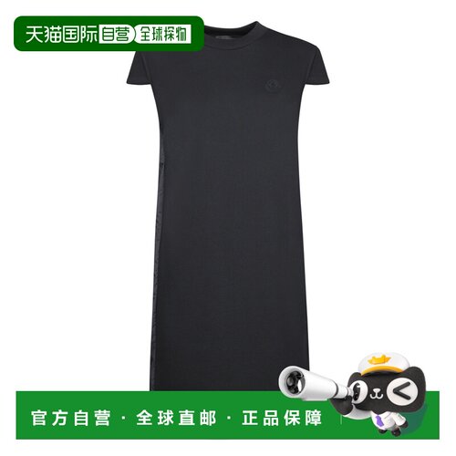 1h可退 欧洲直邮MONCLER 女士连衣裙 8I0000689ATK999 SS2025 黑