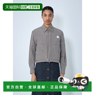 盟可睐 夹克 女士 式 L10932F00 方格棉布格纹衬衫 香港直邮Moncler