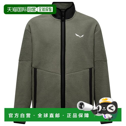 欧洲直邮SALEWA 男士抓绒衣 0057554FADEDGREEN C【付后1h可退】