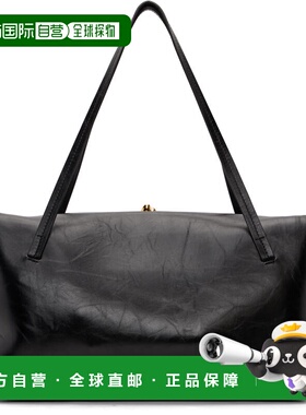 1h可退 香港直邮Jil Sander 吉尔 桑达 女士 黑色中号 Goji Pillo