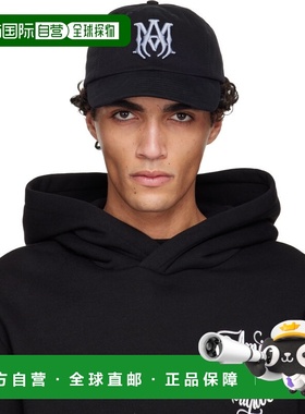 香港直邮AMIRI 男士 黑色 MA Denim 棒球帽 AMSAHE1021